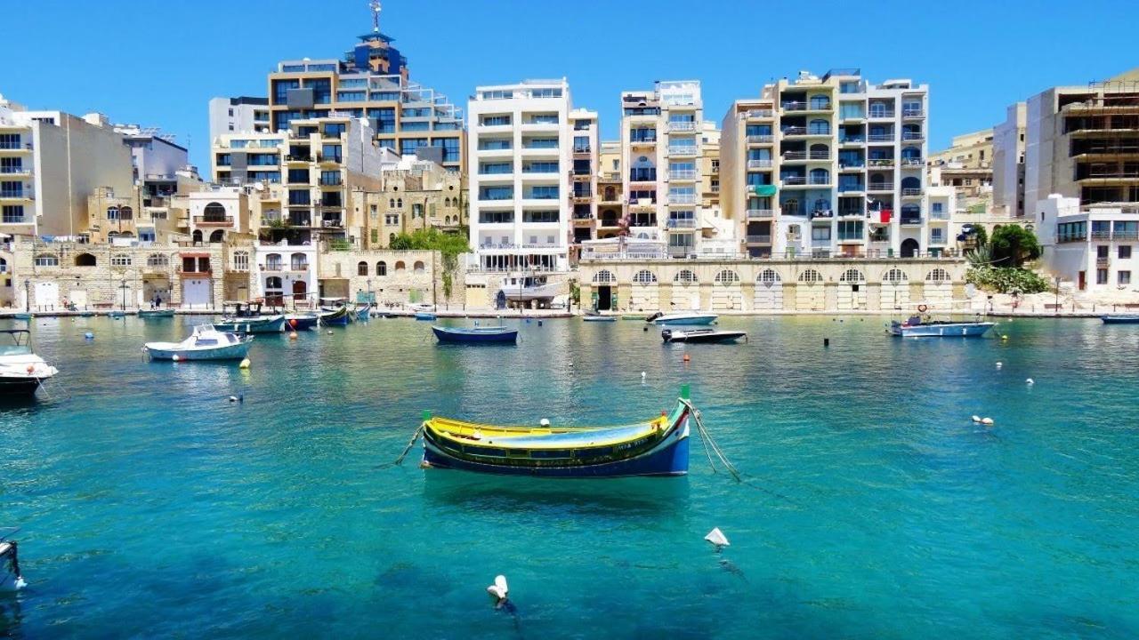 Modern 3 Bedroom Apartment In Central Sliema Exterior foto